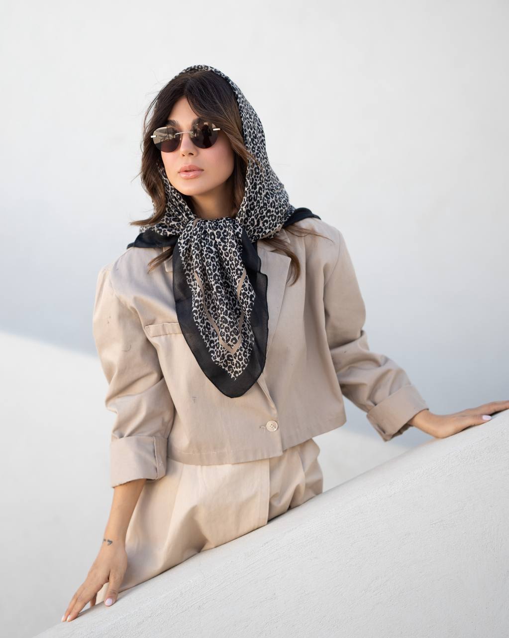 روسری پلنگی 0111