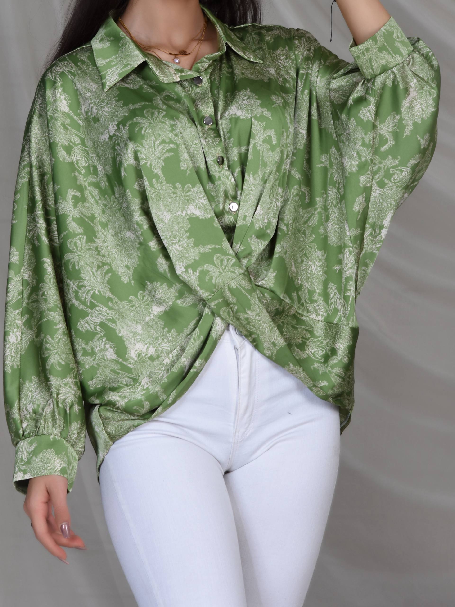 شومیز نخلی 420