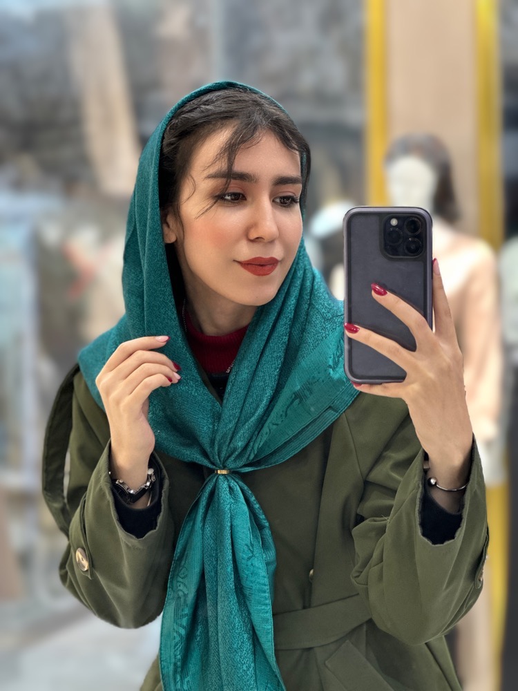 روسری مجلسی ژاکارد